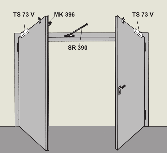 Стандартный способ установки координатора SR 390